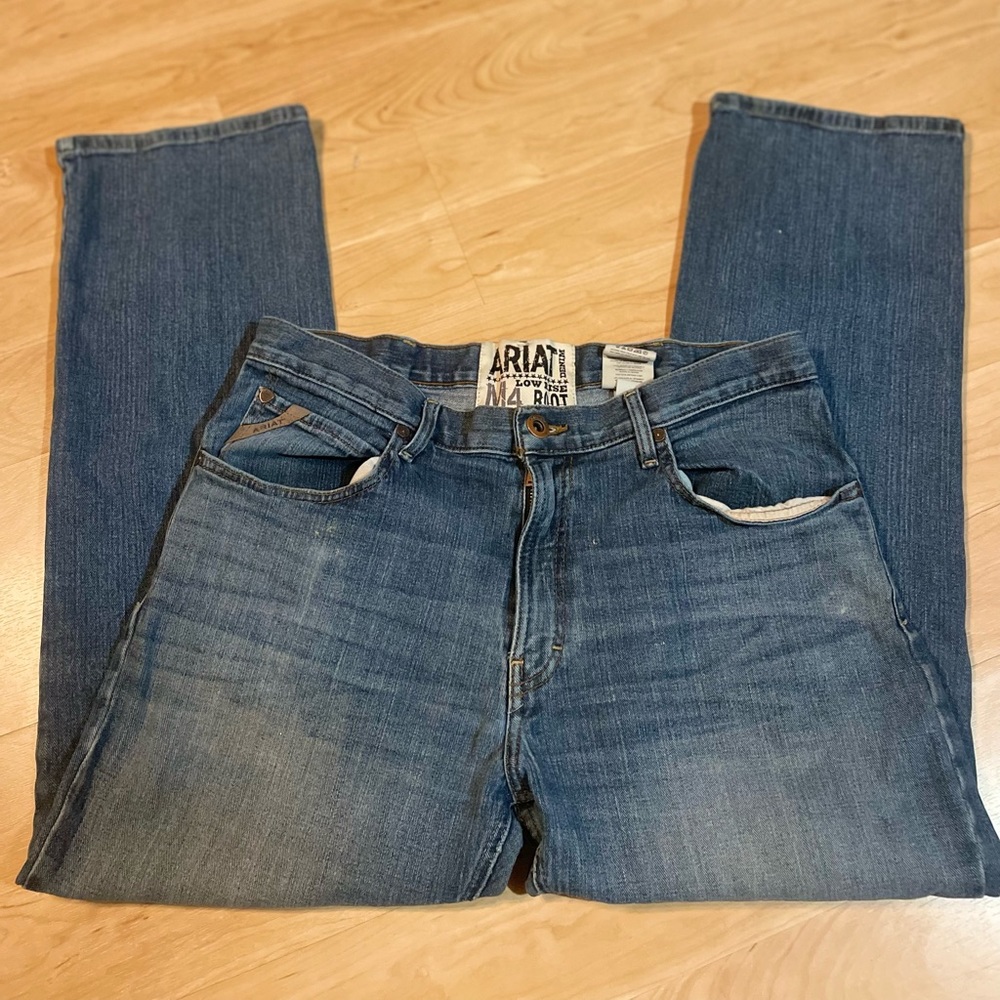 36 x 30 Ariat Men’s M4 Low Rise Boot Cut Jeans